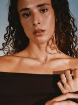 Elysia Helios 14K Gold Ring w. Diamonds