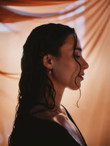 Orabelle Halo Drop 14K Gold Earring