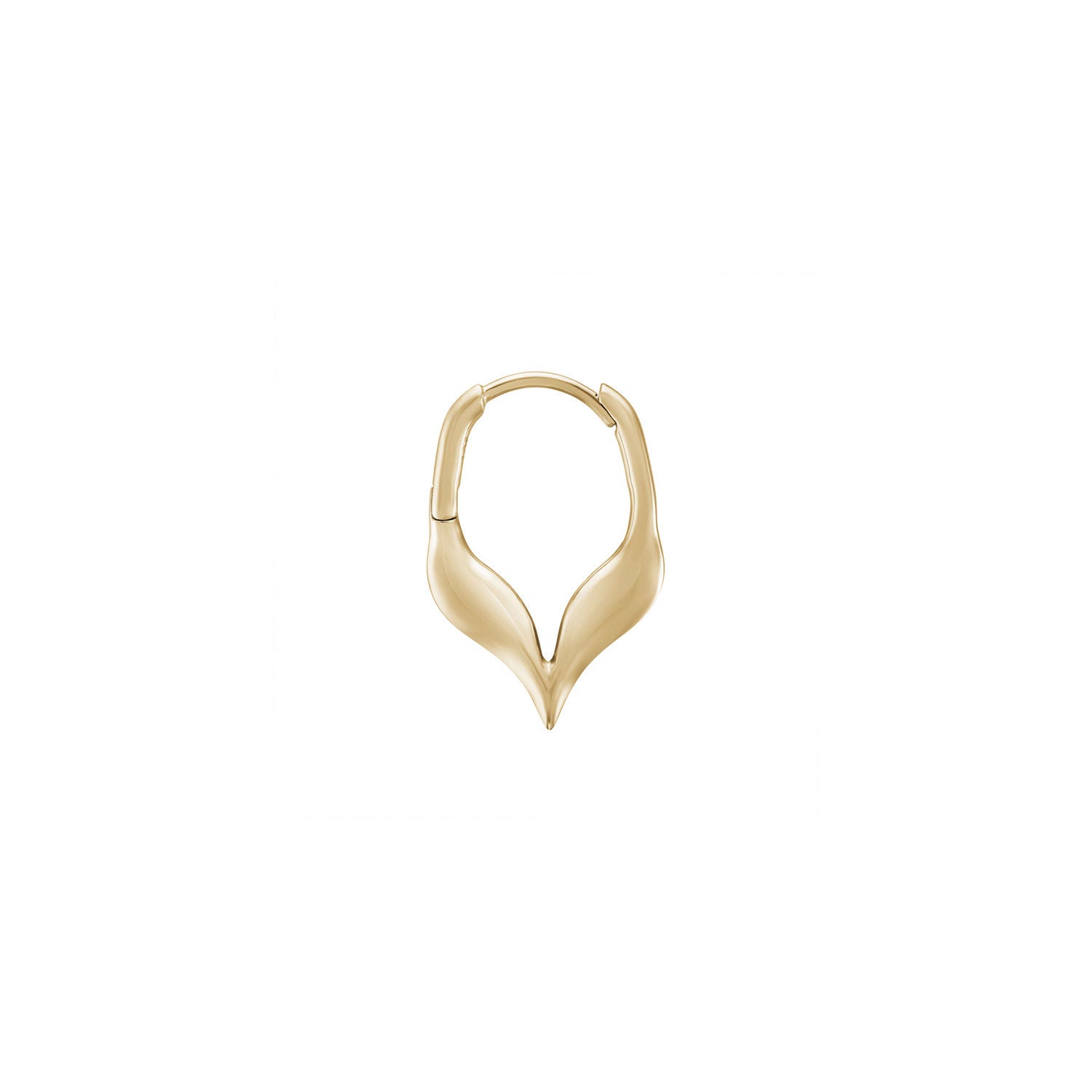 Dala Lantern Clicker 9K Gold Hoop