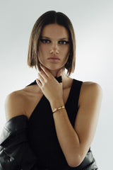 Eboris 18K Gold Bracelet w. Lab-Grown Diamond