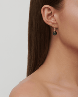 Prima Ballerina London Blue Gold Platted Ohrringe