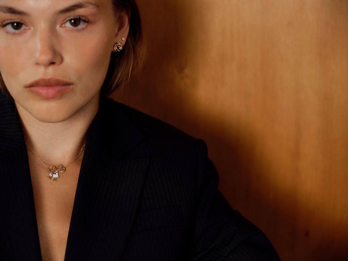 Paris & Lisa 18K Gold Necklace