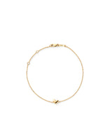 Gold Heart 14k Gold Bracelet