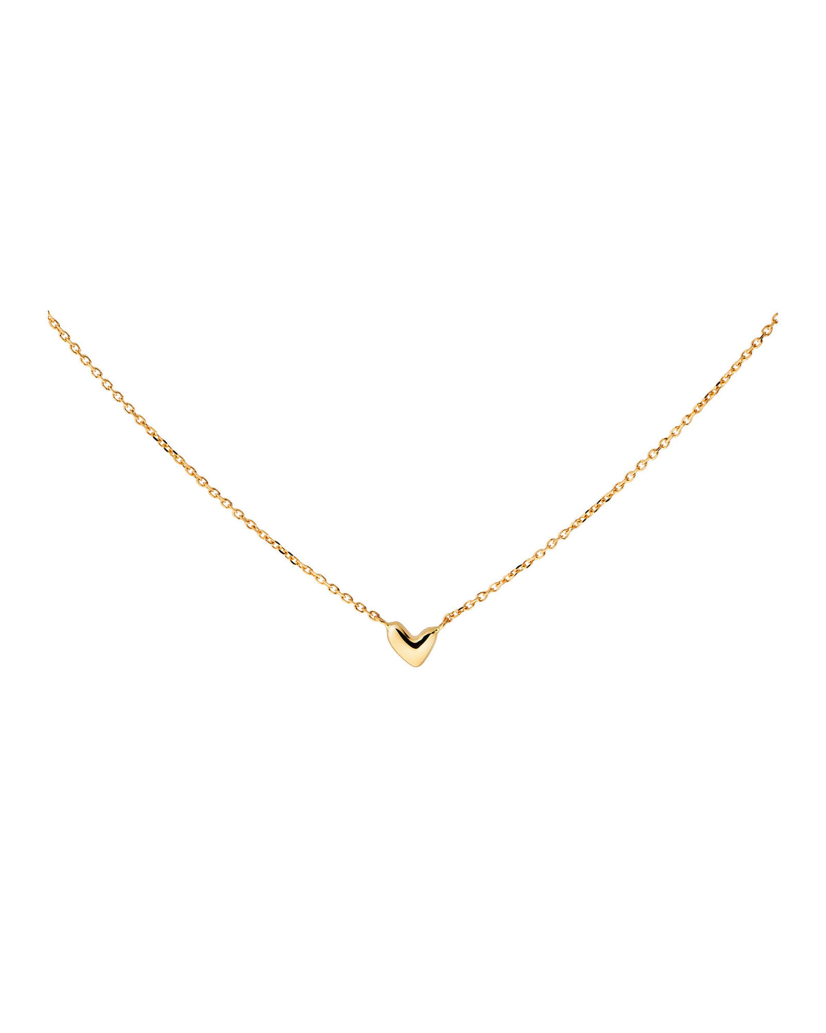 Gold Heart 14k Gold Necklace
