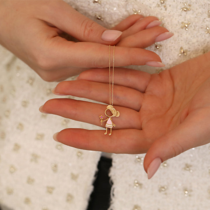 Elisabeth 18K Gold Necklace