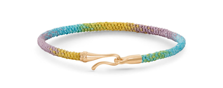 Rainbow Life Armband 18K vergoldet