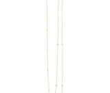 Shooting Stars 80cm Goldkette aus 18K I Diamanten