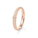 Small Nature Mens 18K Rosegold Ring