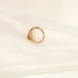 Ora Pavé-Goldring aus 14K