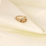 Ora Pavé-Goldring aus 14K