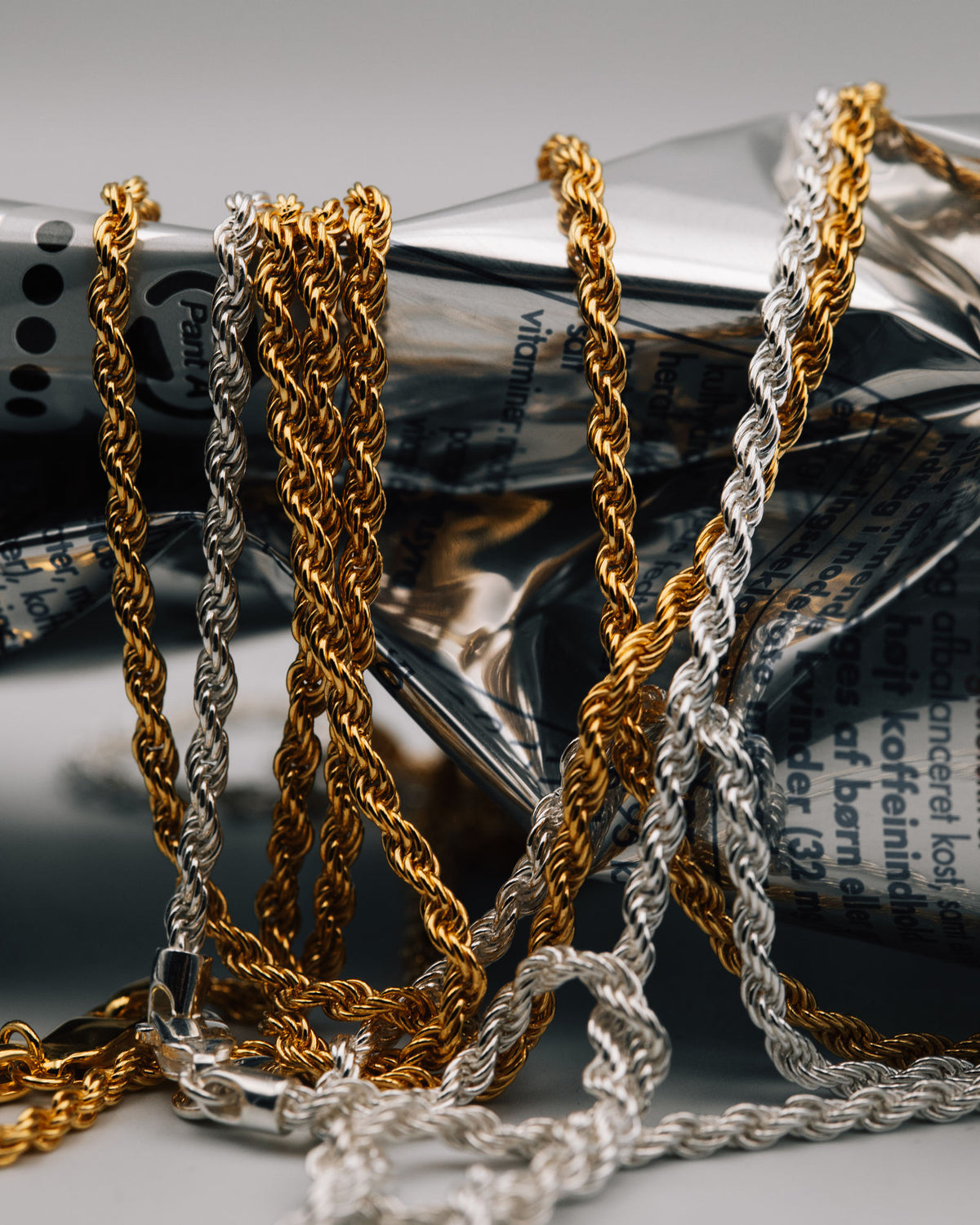 IX Sam Silver Chain