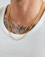 IX Sam 22k Gold Plated Chain
