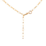 Tourmaline Gold Plated Necklace w. Tourmaline