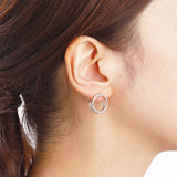 Clip Thick S Silver Earring