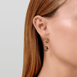 Olivia Smokey Forgyldte Øreringe