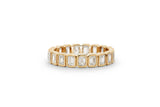 Cut Eternity 14k eller 18k Guld Ring m. Lab-Grown Diamanter