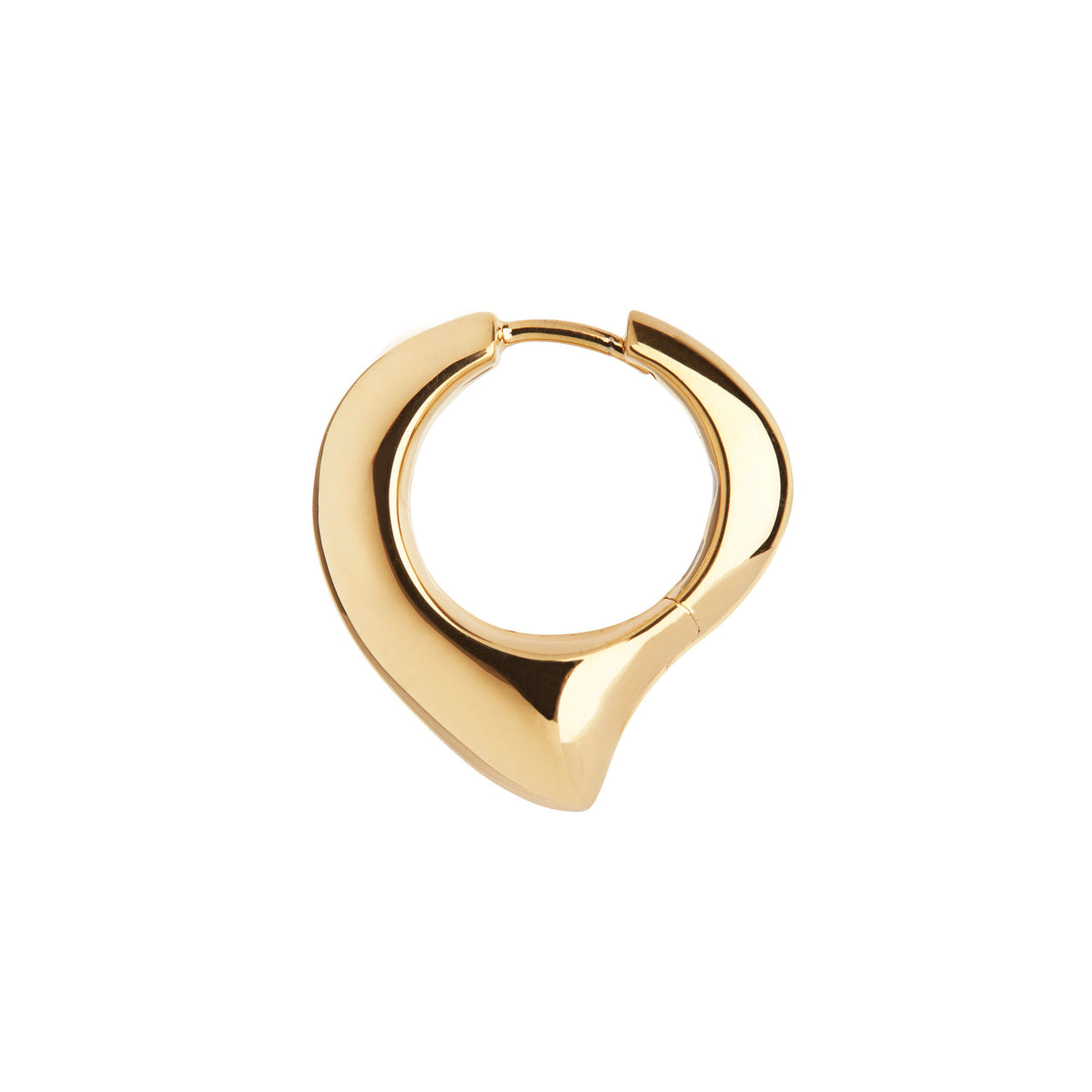 Fei Gold Plated Huggie