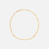 Love Mini 18K Gold & Rosegold Necklace