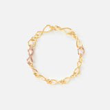 Liebe Mini 18K Gold & Rosegold Armband