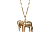 Elefant 14K Gold Necklace