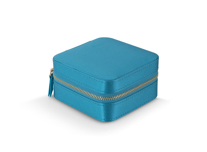 Seidene Schmuckbox I Blau