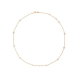 Shooting Stars Collier 18K Gold Necklace w. 0.81ct Diamonds