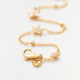 Shooting Stars Collier 18K Gold Necklace w. 0.81ct Diamonds