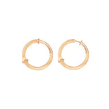 Large Nature 18K Gold Hoops