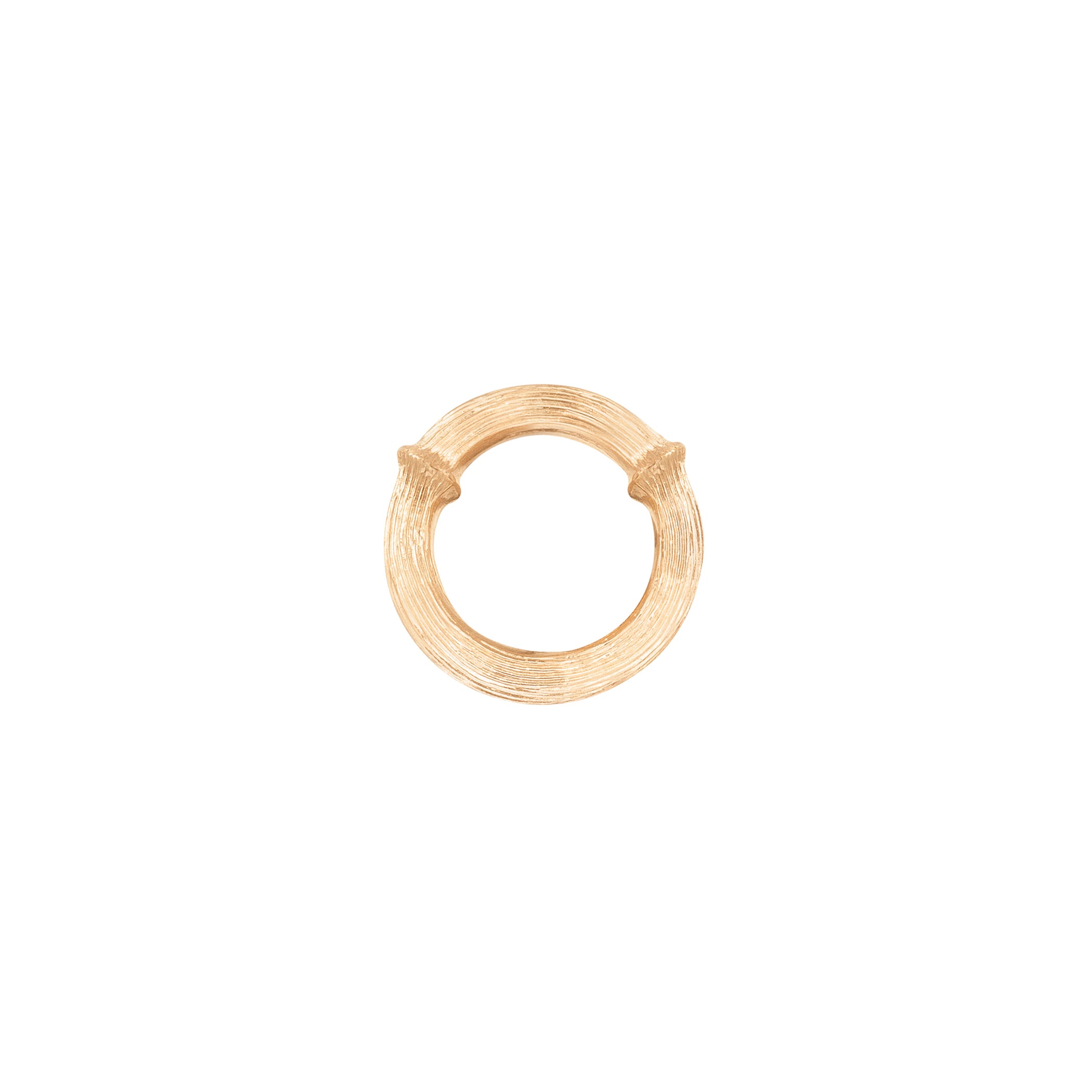 Nature 18K Guld Ørering-vedhæng