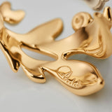 Forest Large 18K Gold Ring w. Diamond