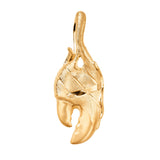 Young Fish Medium Claw 18k Gold Anhänger