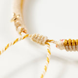 Life Honey Yellow & Orange 18K Gold Bracelet