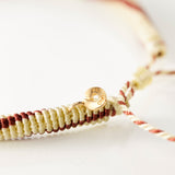 Life Seashell Red & Yellow 18K Gold Bracelet