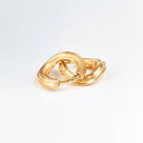 Under The Sea Mini 18K Gold Hoops