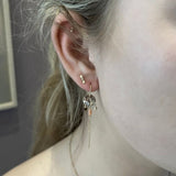 Nadira 14K Goldfilled Earchain w. Coral