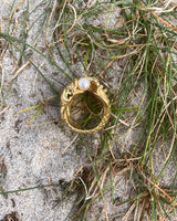 Koi Fish Gold Plated Ring