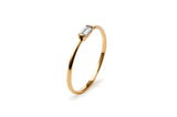 Baguette Diamant 14K Guld Ring