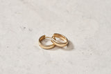 Bold 14K Gold Hoops