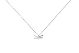 Dragonfly 14K Whitegold Pendant