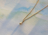Drop 14K Gold Necklace