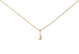 Drop 14K Gold Necklace