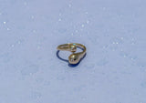 Drop 14K Gold Ring