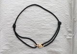 Gold Knot 14K Gold Cord Bracelet