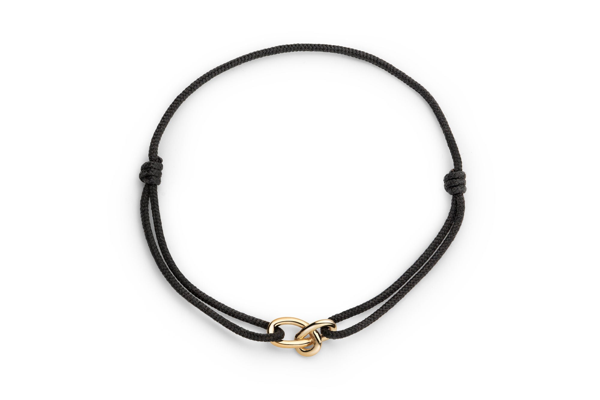 Gold Knot 14K Gold Cord Bracelet