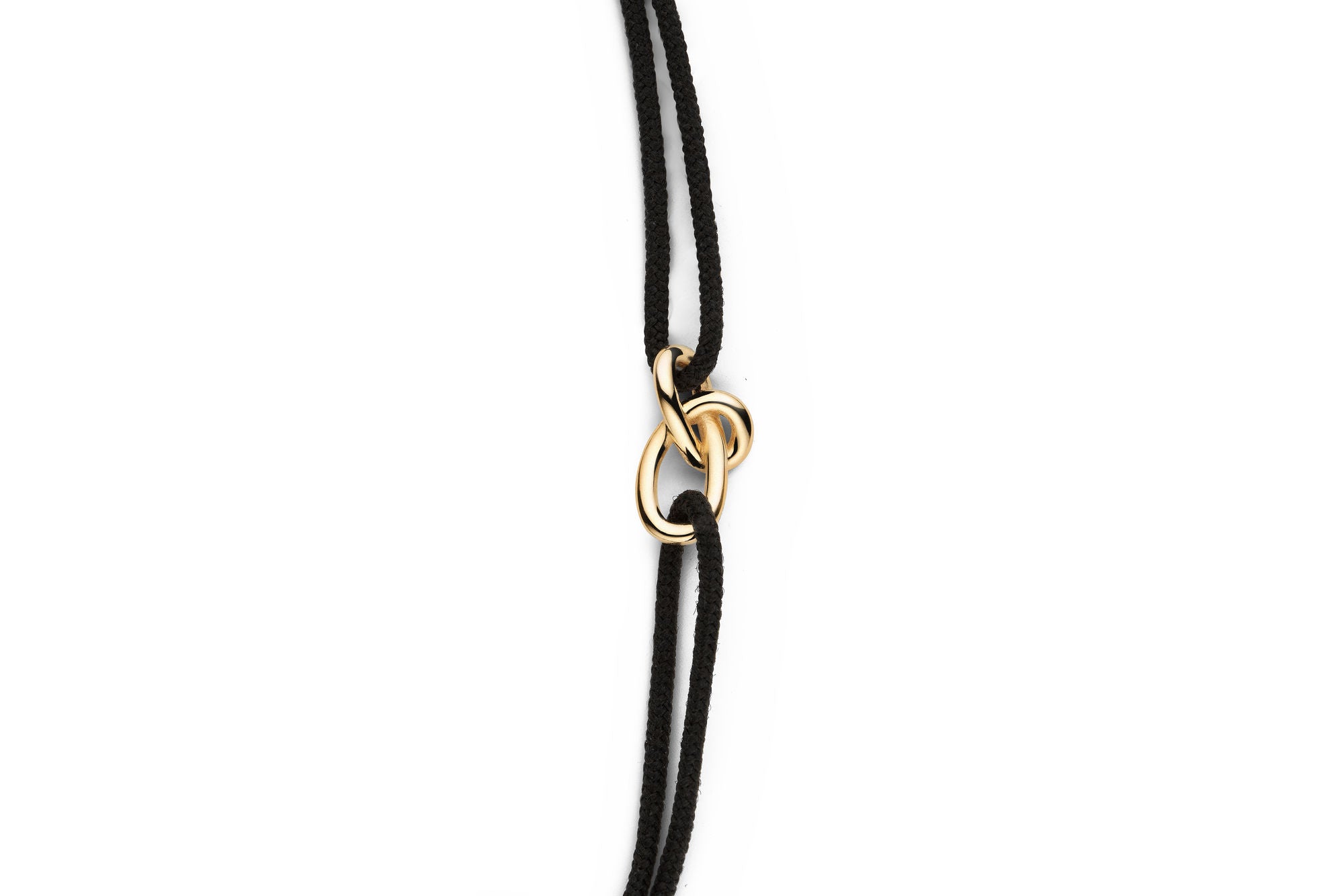 Gold Knot 14K Gold Cord Bracelet