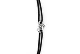 Goldknoten 14K Whitegold Nordarmband