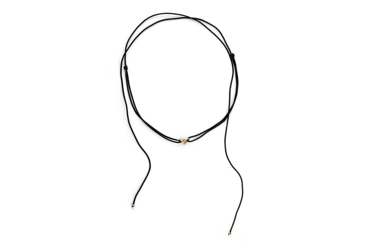 Gold Knot 14K Gold Cord Necklace