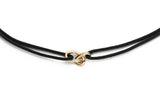 Gold Knot 14K Gold Cord Necklace