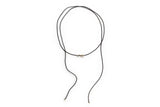 Goldene Spiralschnur 14k Goldschnurkette