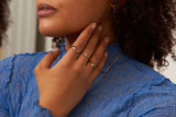 Organic Statement 14K Whitegold Ring